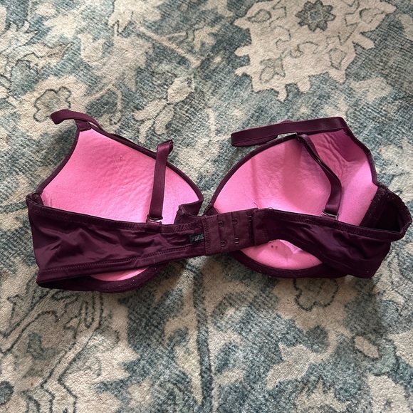 Victoria Secret Pink Purple Push Up Bra - Picture 3 of 3
